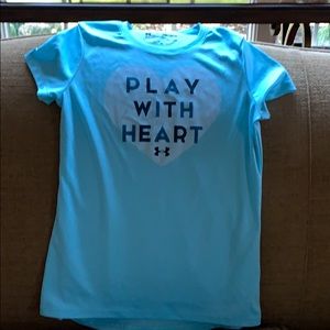 Girls under armour shirt